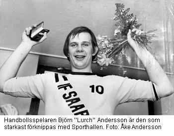 Handbollsspelaren Björn "Lurch" Andersson