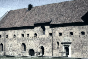 Kungapalatset i Vadstena uppfört i mitten av 1200-talet av Birger jarl