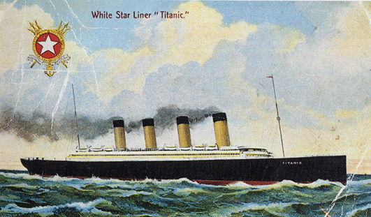 Båt; White Star Liner - Titanic