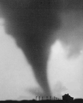 Foto på tornado