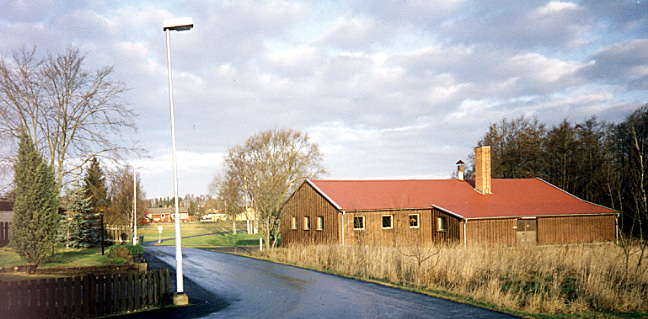 Andelstvättstugan i Mantorp. Foto ca 1991.