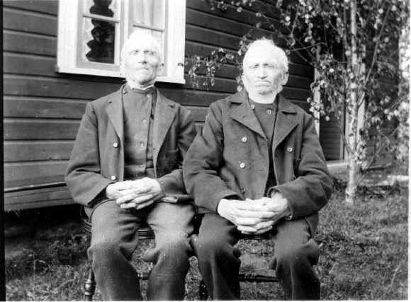 Karl- Magnus och hans tvillingbror Johan-Fredrik, från Njudung i Småland