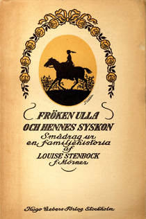 Omslaget till en av Louises böcker, utgiven 1918. Bild: Östergötlands museum
