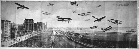 International aviation meet in Chicago 1911. 