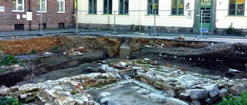 Utgrävning vid hospitalstorget, Linköping