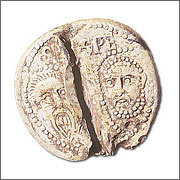 Bulla, sigill från påven Urban IV, funnen i Tornbyområdet. 1260-talet.