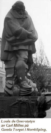 Louis de Geer. Staty av Carl Milles